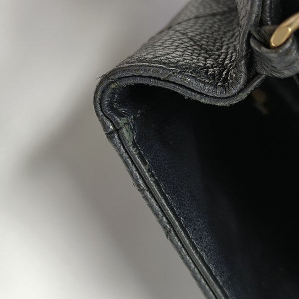 CLASSIC FLAP Mini Quilted Grained Calfskin Black