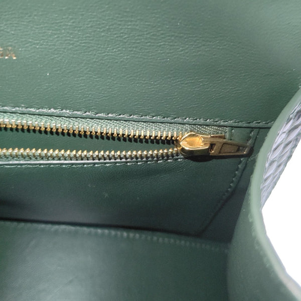 Hourglass S Calfskin Green