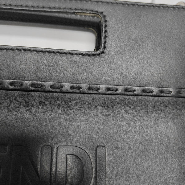 Quilted Calfskin Tote Bag Black