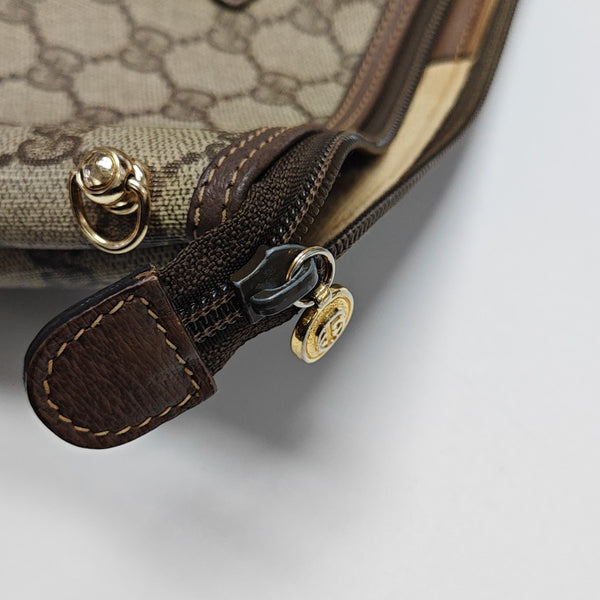 GG Supreme Monogram Coated Canvas Beige
