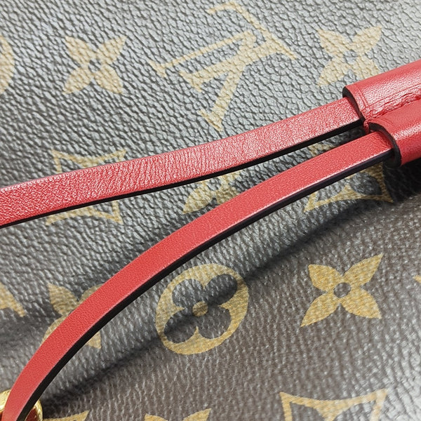 NÉONOÉ MM Monogram Coated Canvas Brown