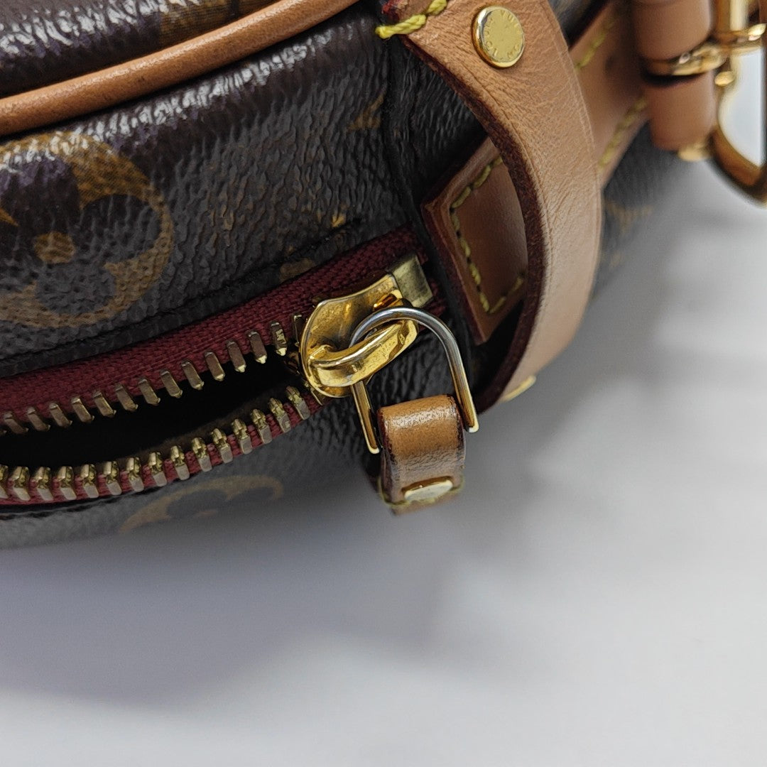BOITE CHAPEAU MM Monogram Coated Canvas Brown