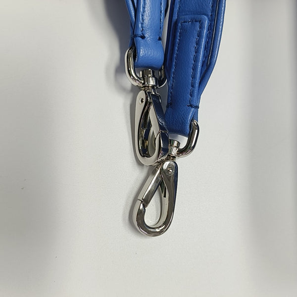 Lambskin Shoulder Bag Blue