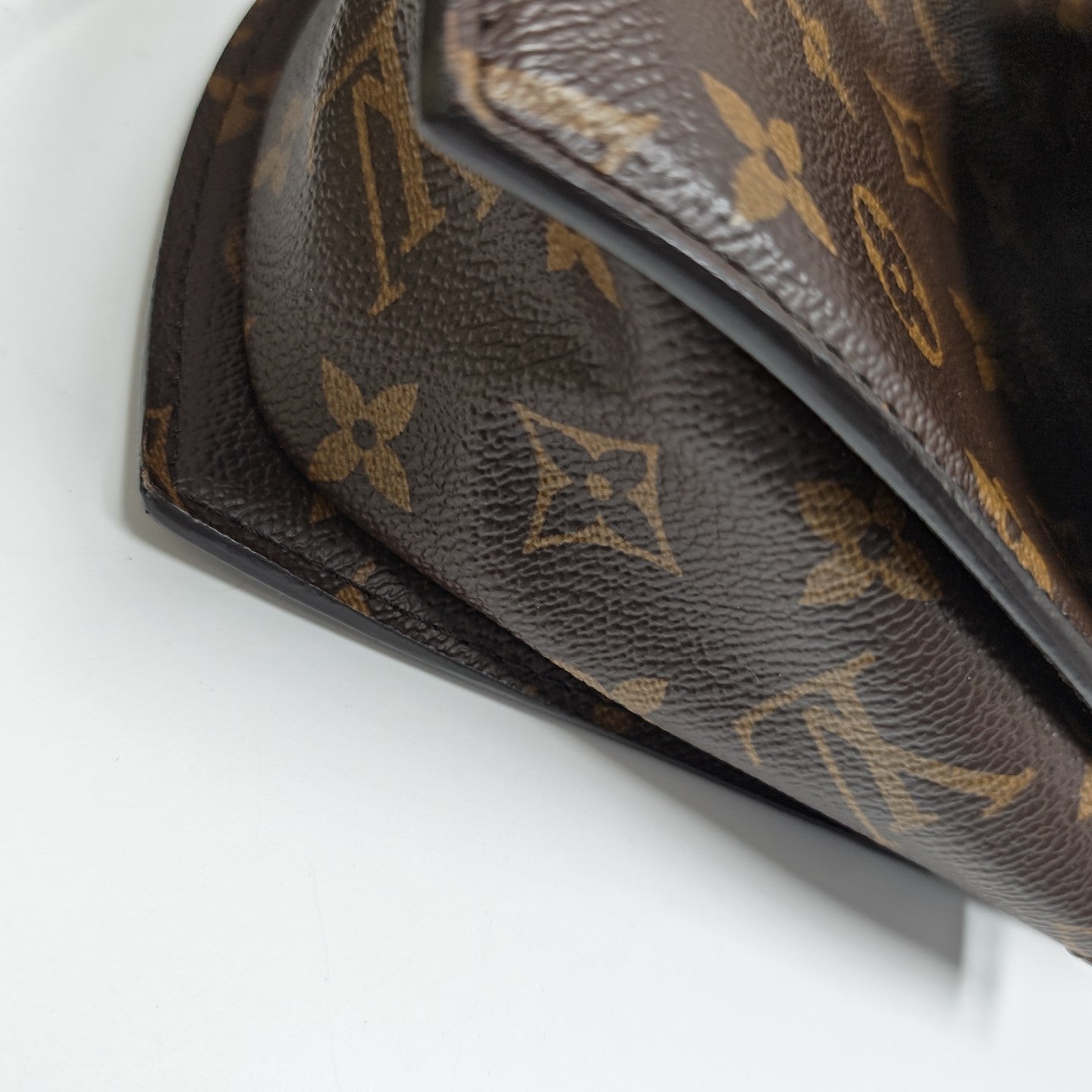 EDEN Monogram Coated Canvas Brown