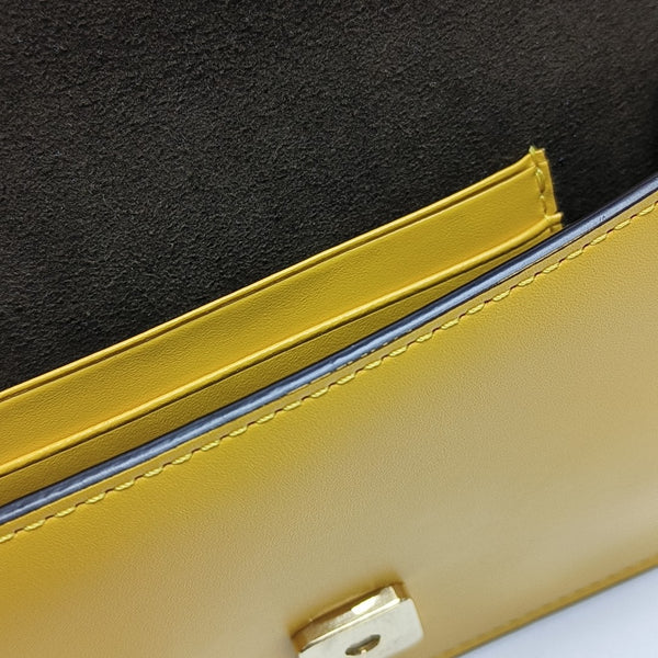 Baguette Mini Calfskin Yellow