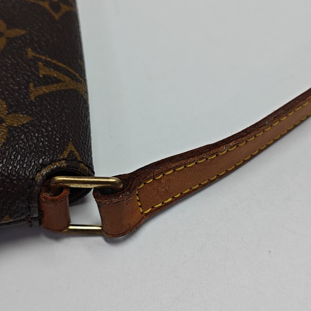 MUSETTE TANGO Monogram Coated Canvas Brown