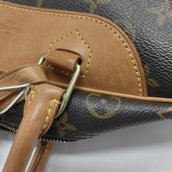 DEAUVILLE Monogram Coated Canvas Brown