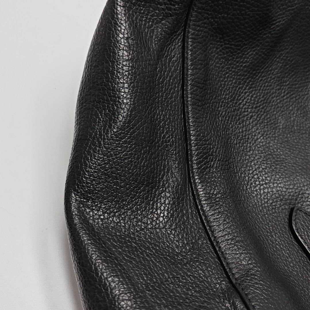 Calfskin Tote Bag Black