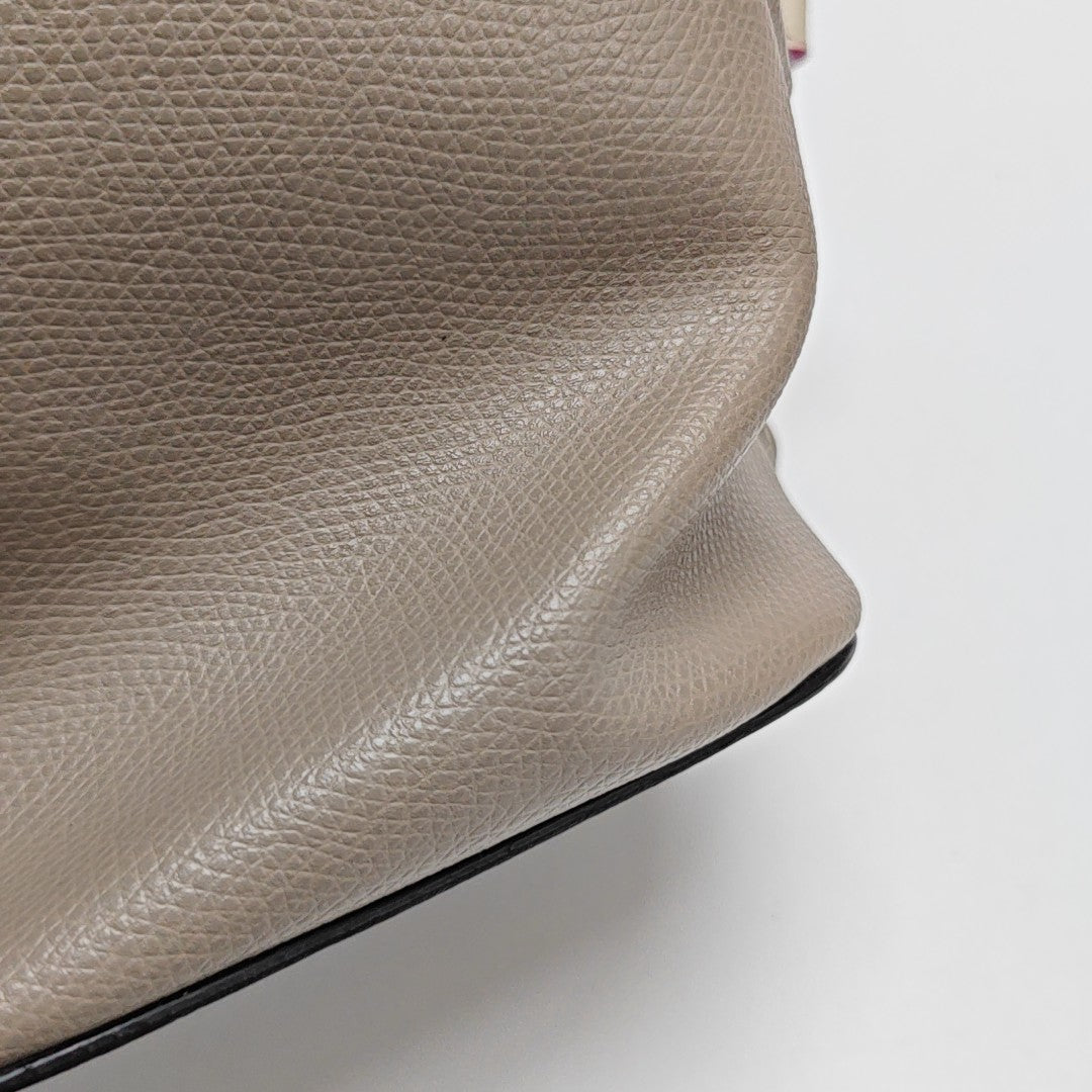Mon Tresor Mini Calfskin Gray