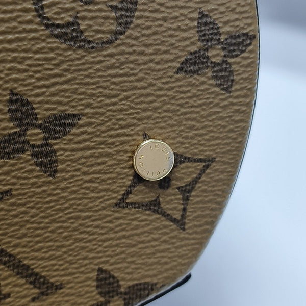 CANNES PM Monogram Coated Canvas Brown