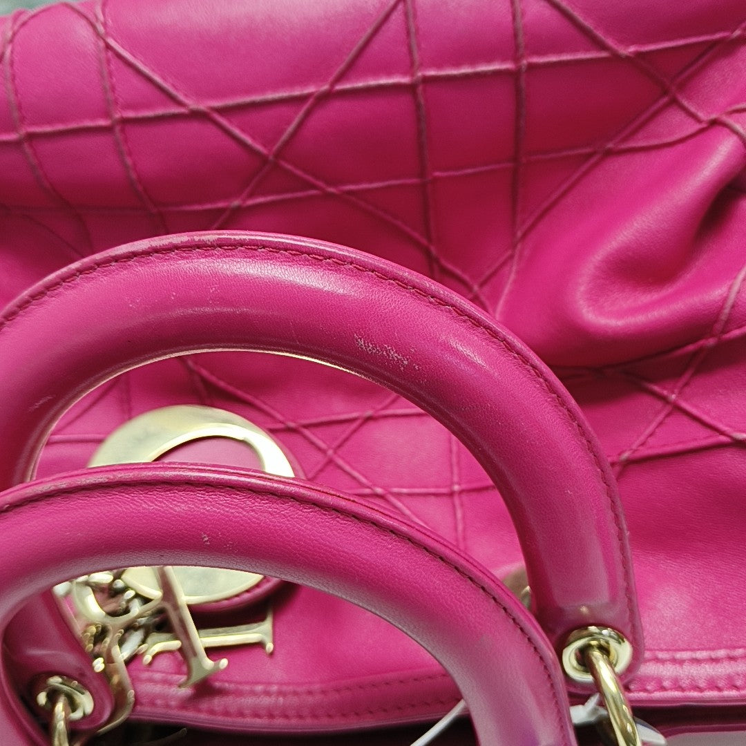 Granville Cannage Lambskin Red