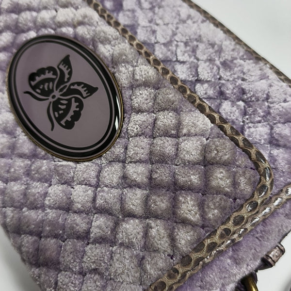 Quilted Velvet Purple