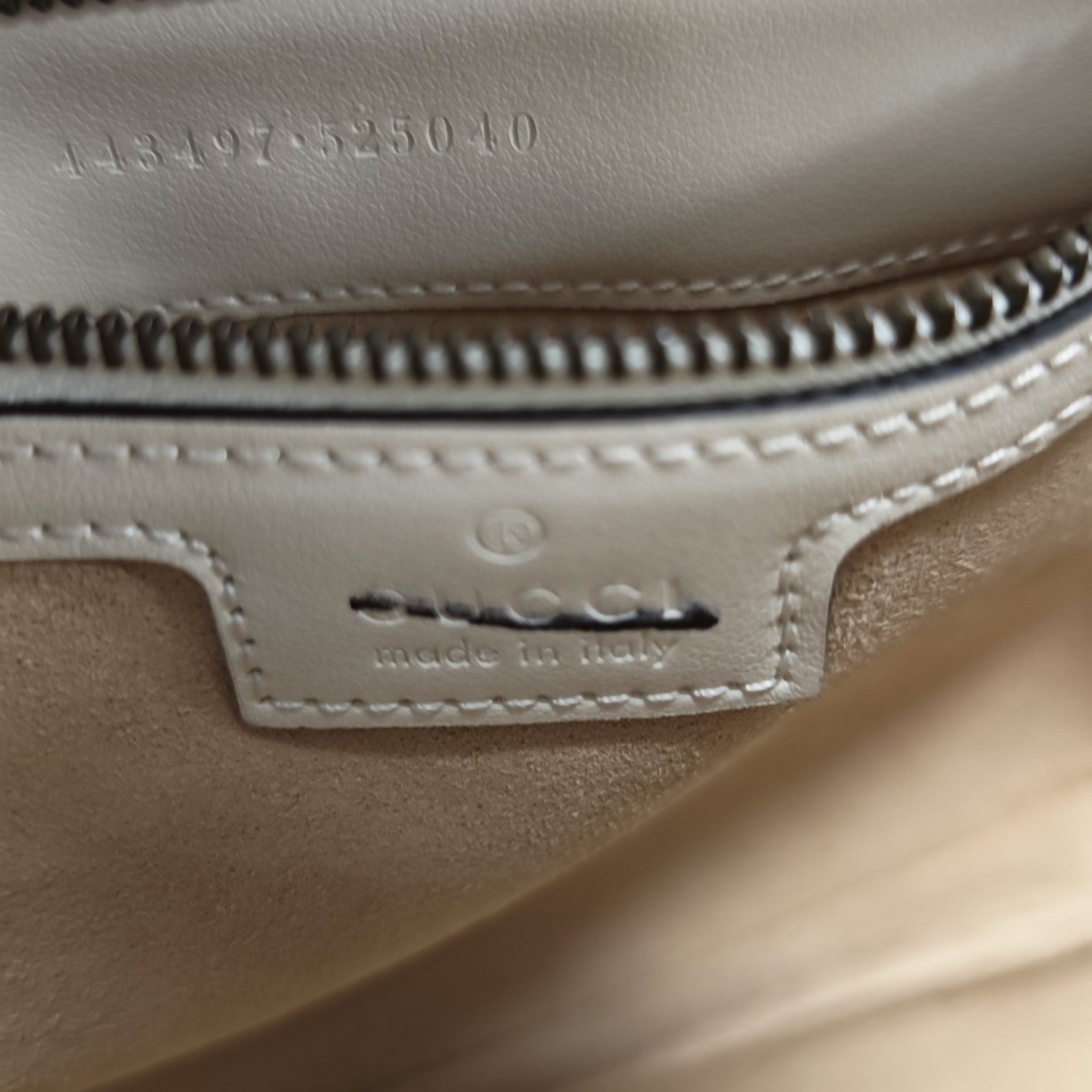 GG Marmont Medium Quilted Calfskin White
