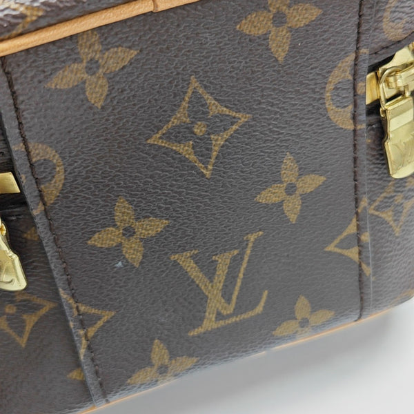 NICE Super Mini Monogram Coated Canvas Brown