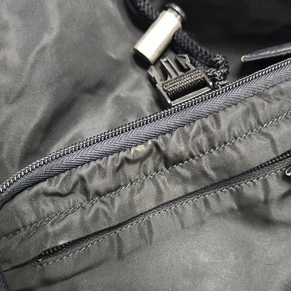 Nylon Backpack Black