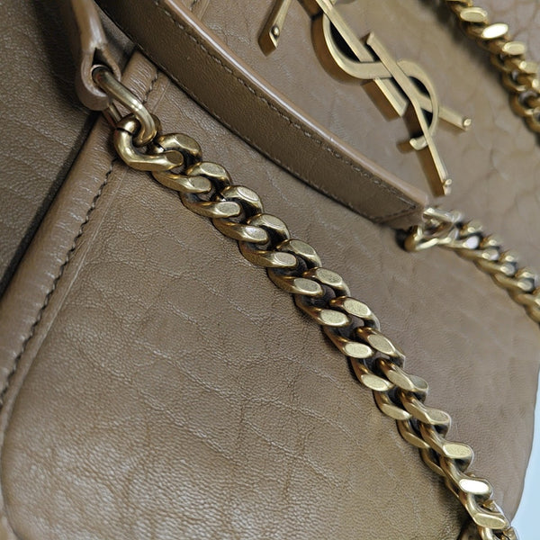 NIKI Medium Lambskin Brown