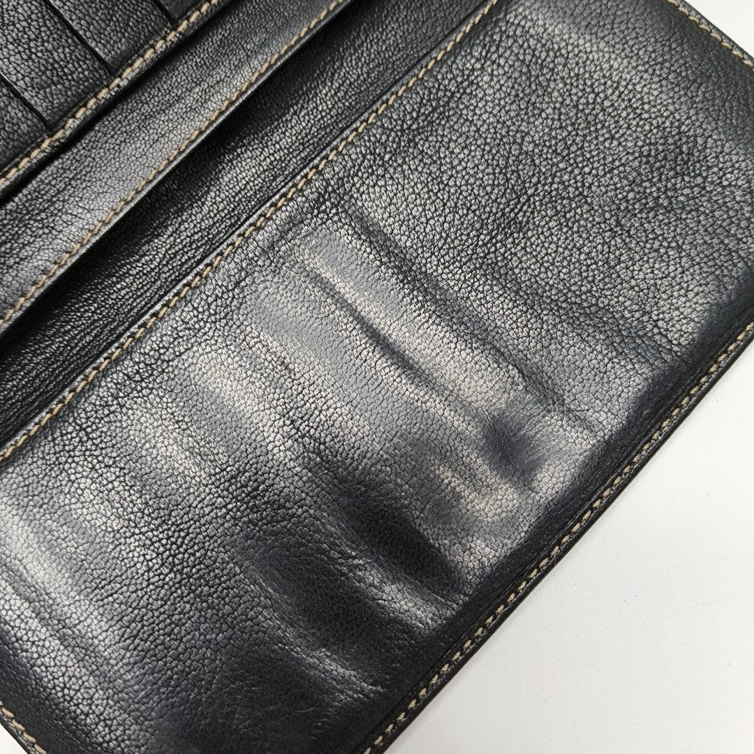 Calfskin Wallet Black