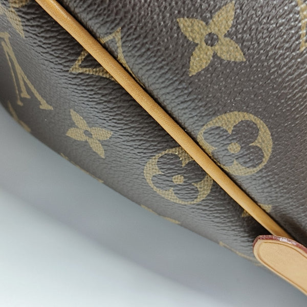 TURENNE PM Monogram Coated Canvas Brown
