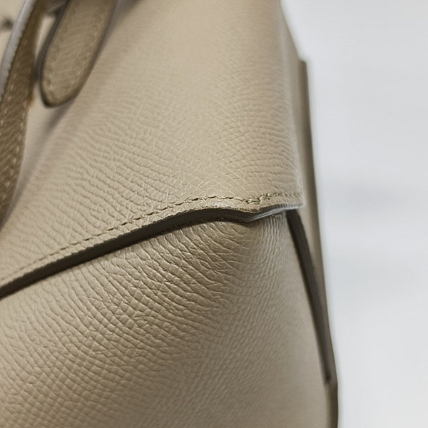 BELT Nano Calfskin Gray