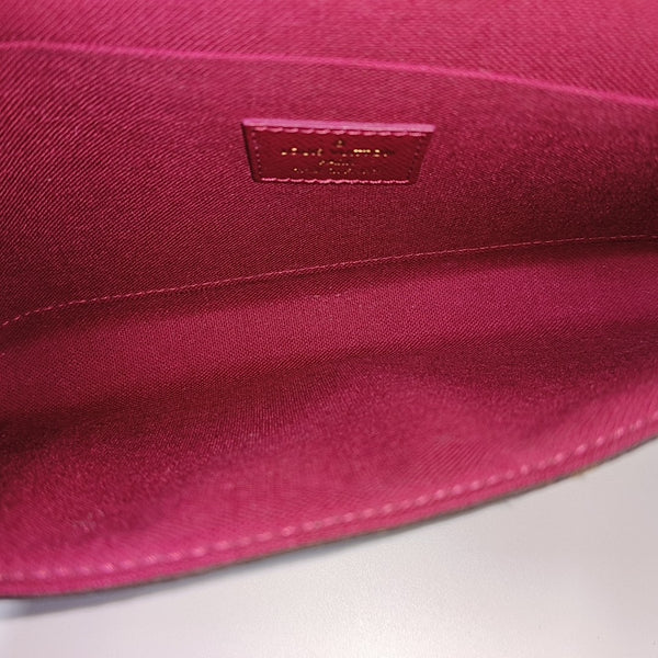 FÉLICIE Monogram Coated Canvas Brown