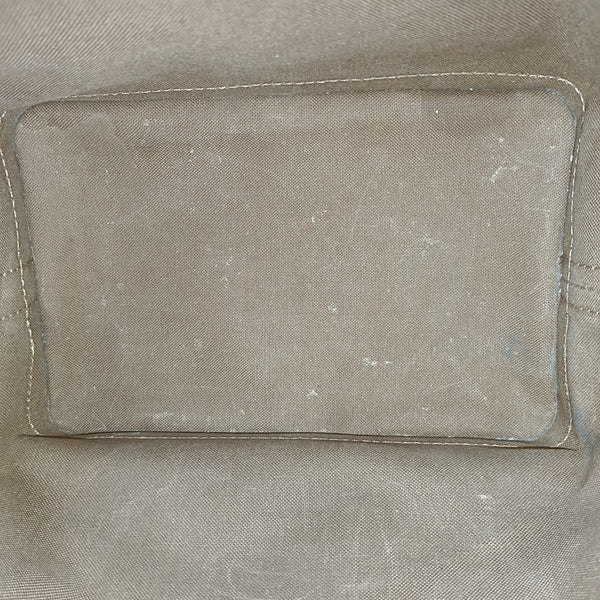 NOÉ BB Monogram Coated Canvas Brown