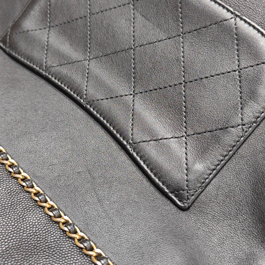 Quilted Calfskin Black