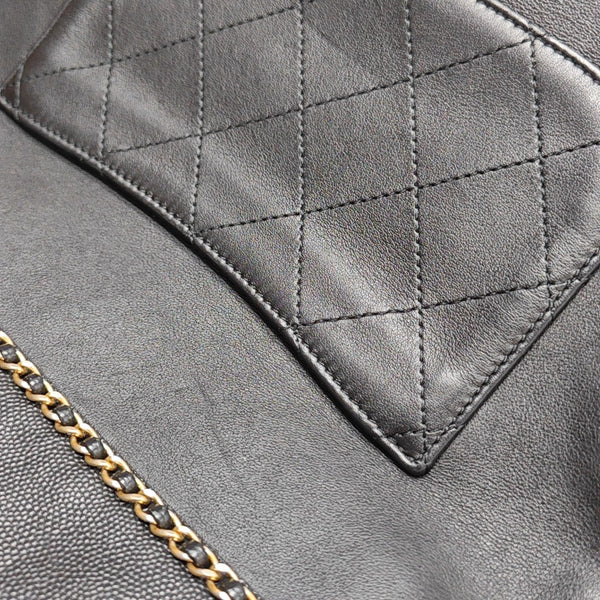 Quilted Calfskin Black