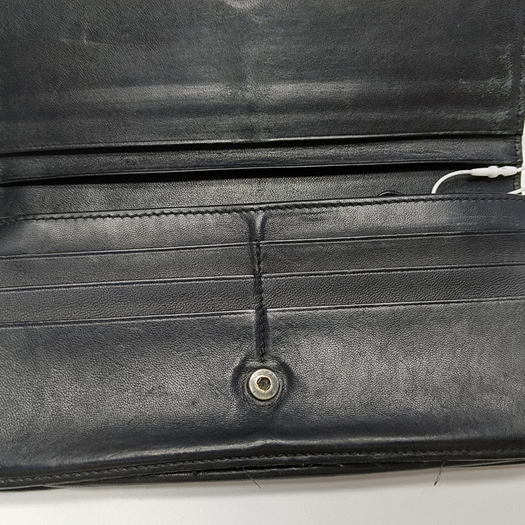 Calfskin Wallet Black