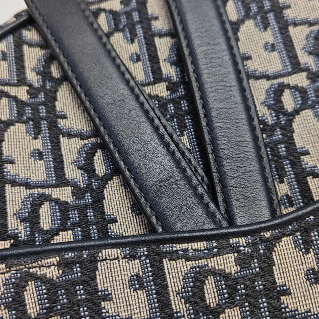 Saddle Mini Oblique Fabric Beige