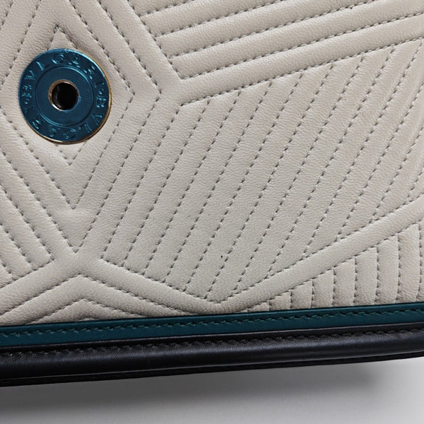 SERPENTI FOREVER Small Quilted Calfskin White