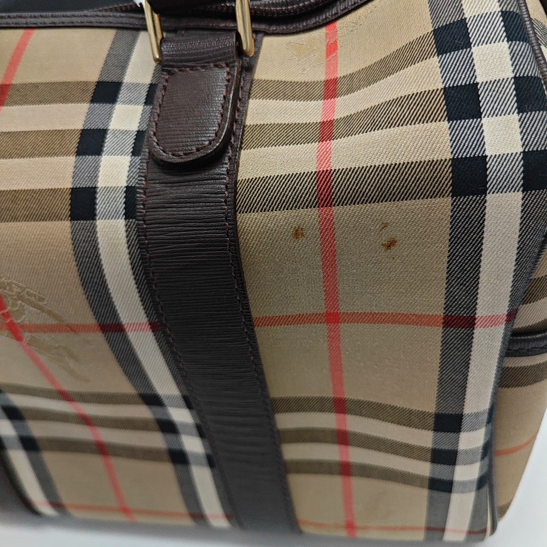 Canvas Top Handle Bag Beige