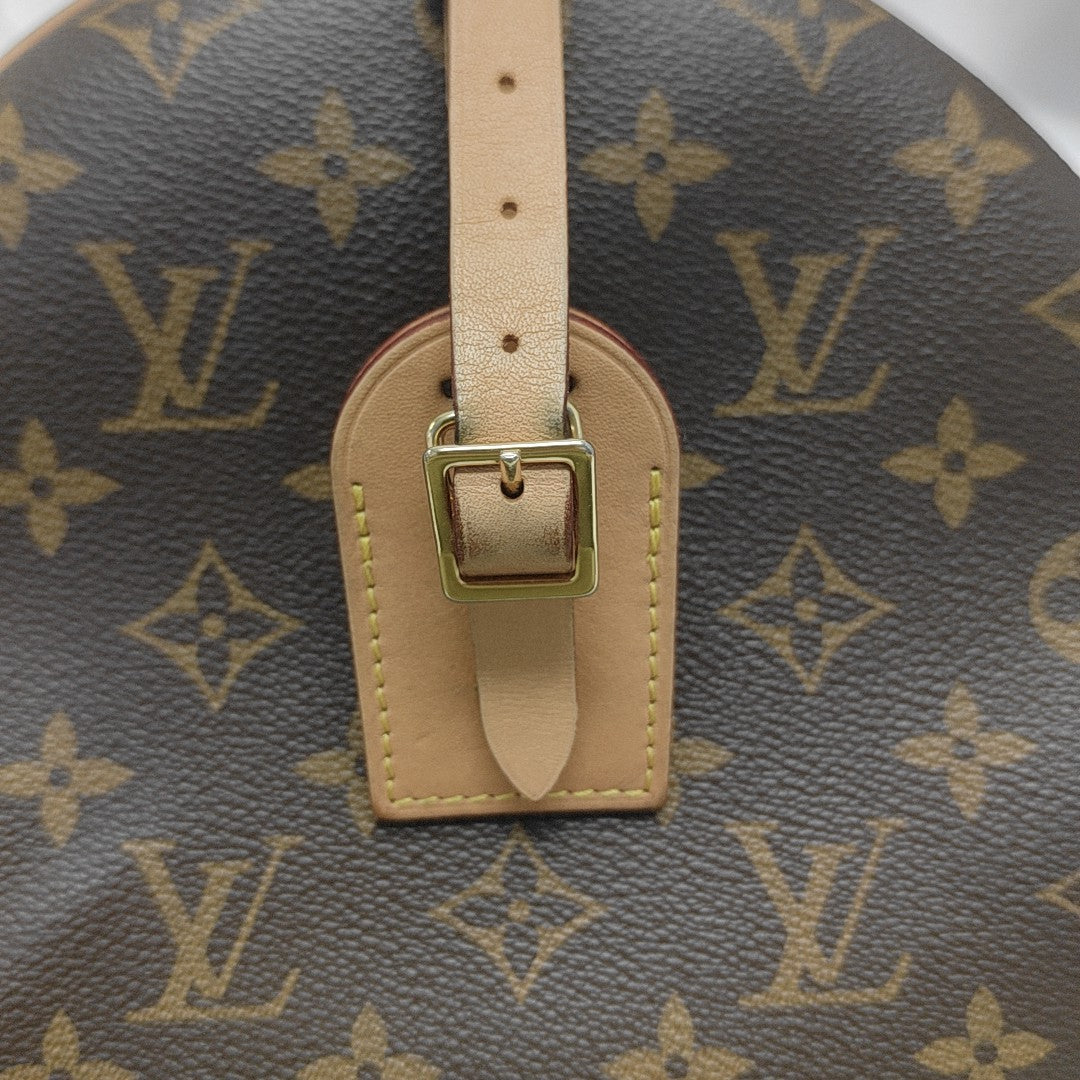 BOITE CHAPEAU MM Monogram Coated Canvas Brown