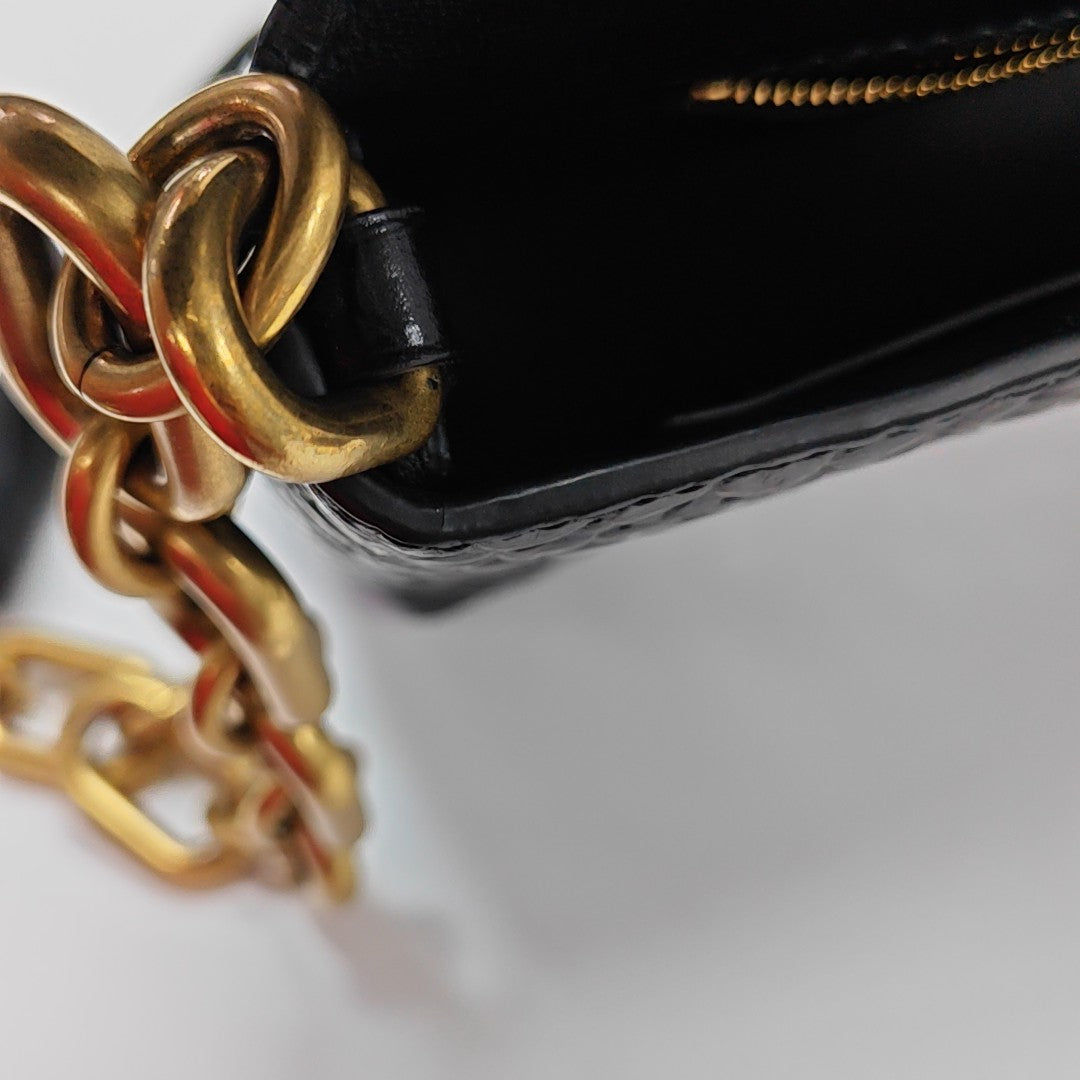 Downtown Super Mini Calfskin Black