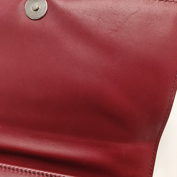 Calfskin Crossbody Bag Red