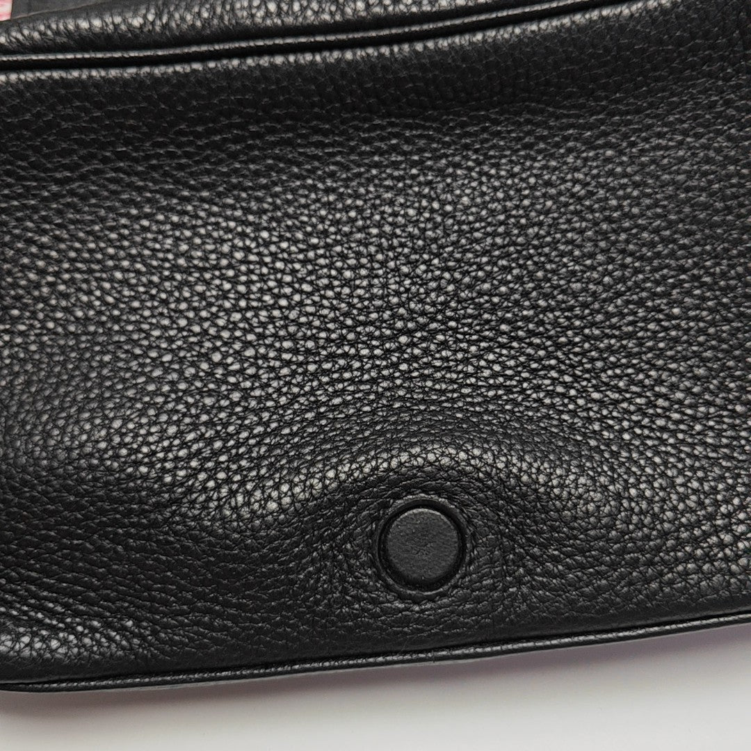 Calfskin Shoulder Bag Black