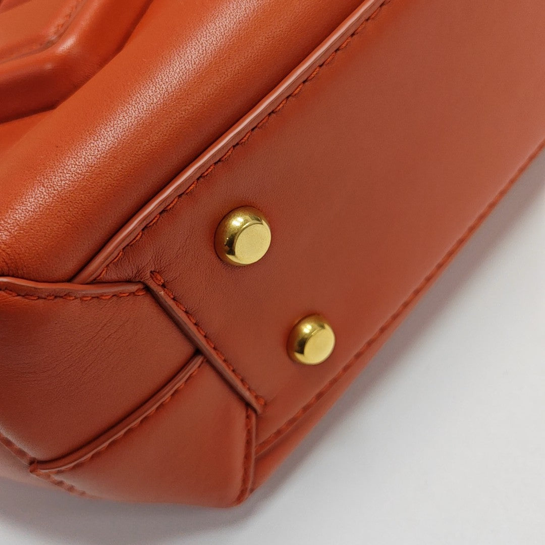 Arco Small Calfskin Orange