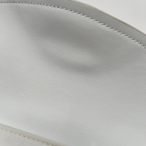 Fabric Crossbody Bag White