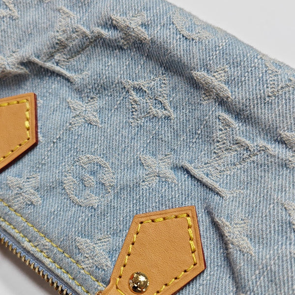 SPEEDY Mini Monogram Denim Blue