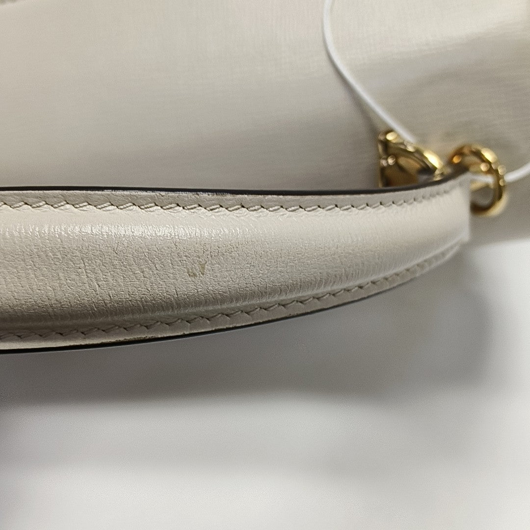 Horsebit 1955 Small Calfskin White