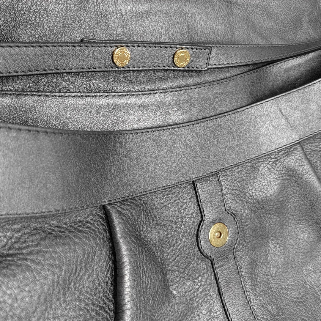 CHANDRA Calfskin Gray