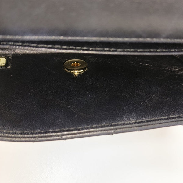Quilted Lambskin Black