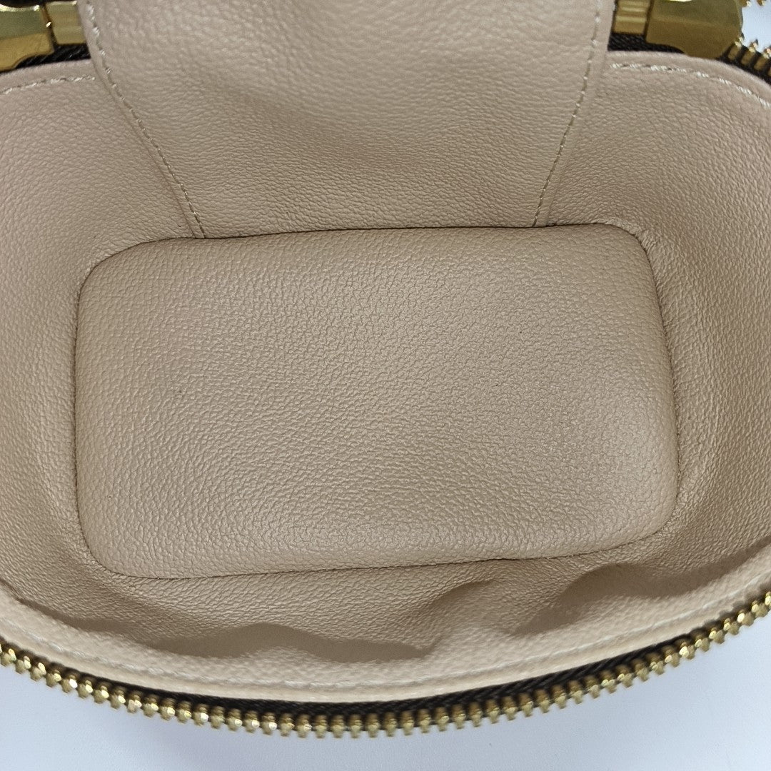 NICE Super Mini Monogram Coated Canvas Brown
