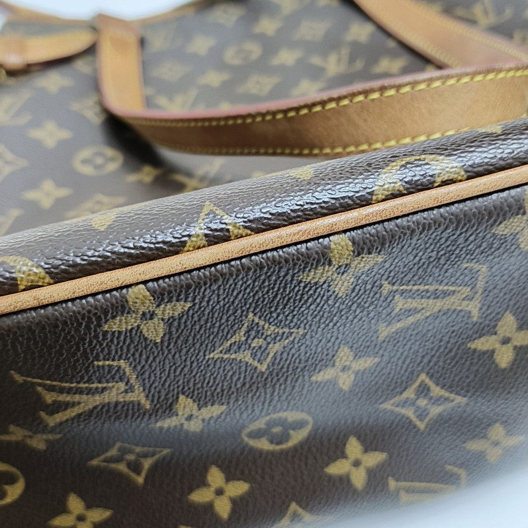 BATIGNOLLES MM Monogram Coated Canvas Brown
