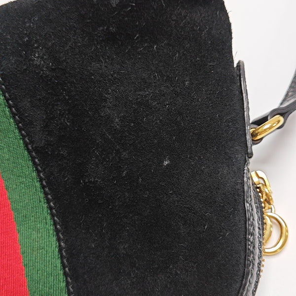 Ophidia Small Suede Black
