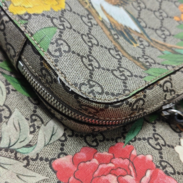 Tian Monogram Coated Canvas Brown