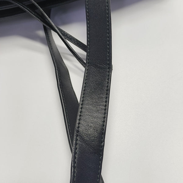Arli Large Calfskin Black