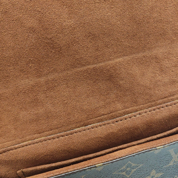 LOCKY BB Monogram Coated Canvas Brown
