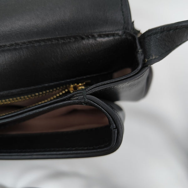 Arli Small Calfskin Black