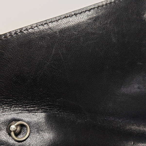 Calfskin Shoulder Bag Black