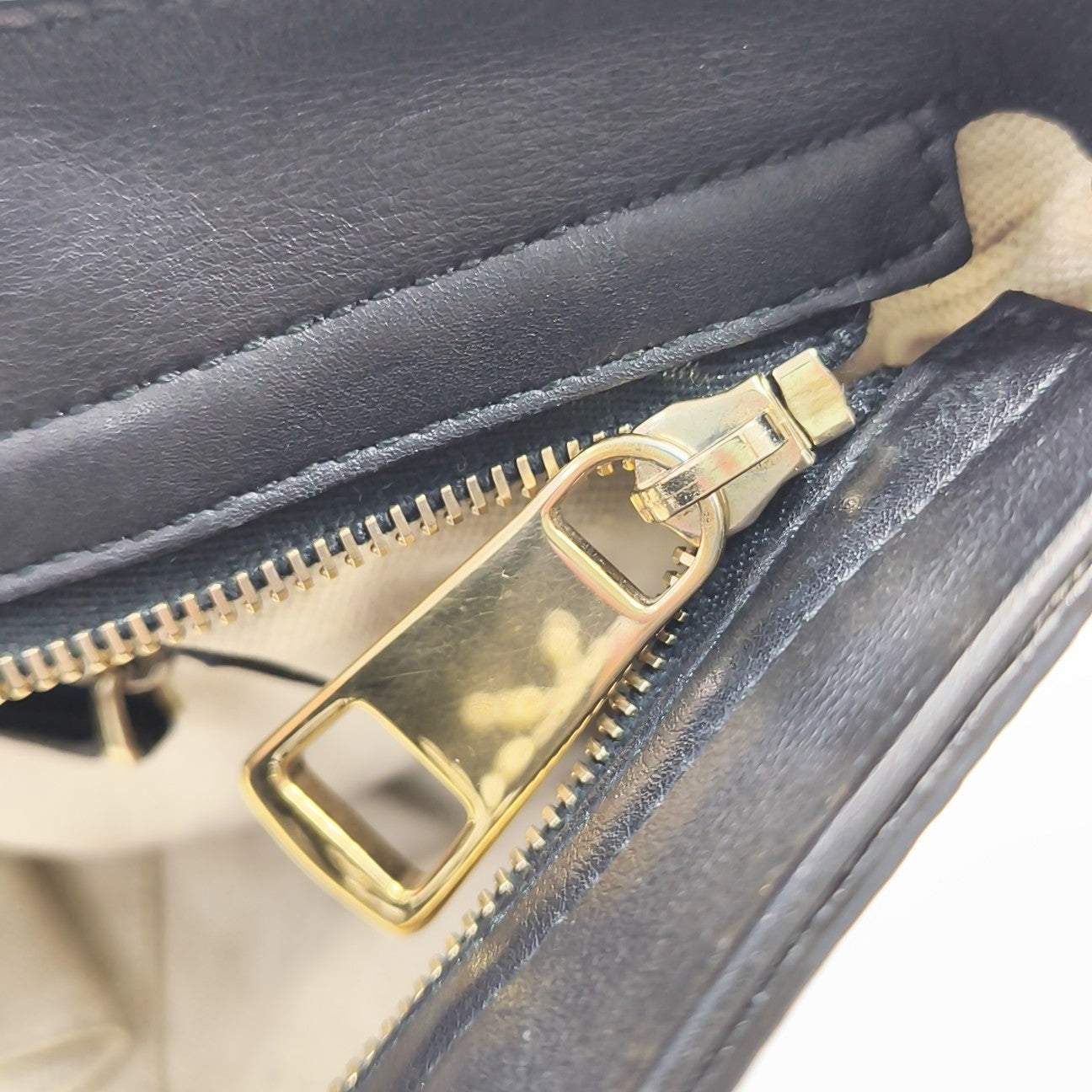 Microguccissima Monogram Calfskin Black